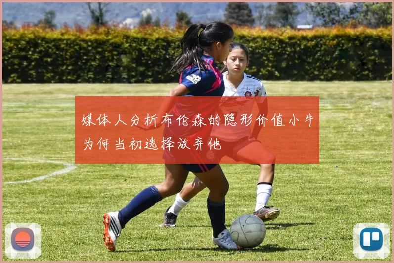 媒体人分析布伦森的隐形价值小牛为何当初选择放弃他